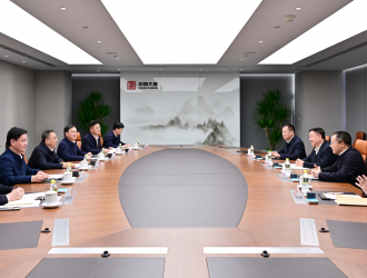 中國大唐集團(tuán)鄒磊、張傳江與中廣核董事長楊長利、總經(jīng)理高立剛會談